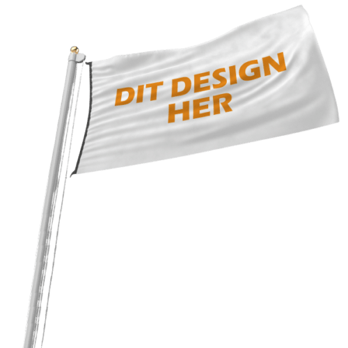 Flag med tryk